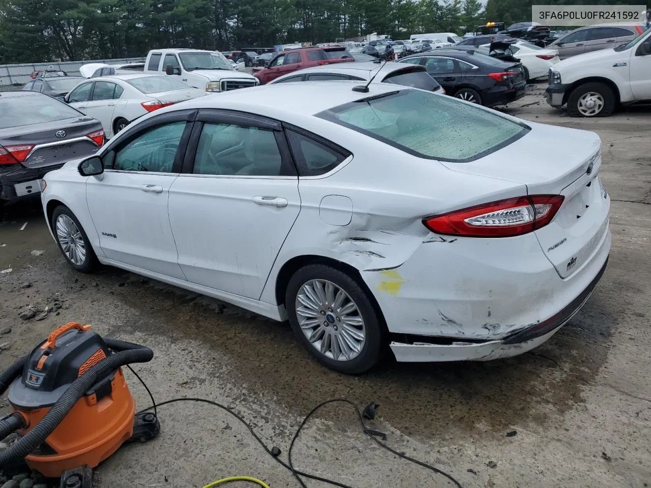 3FA6P0LU0FR241592 2015 Ford Fusion Se Hybrid