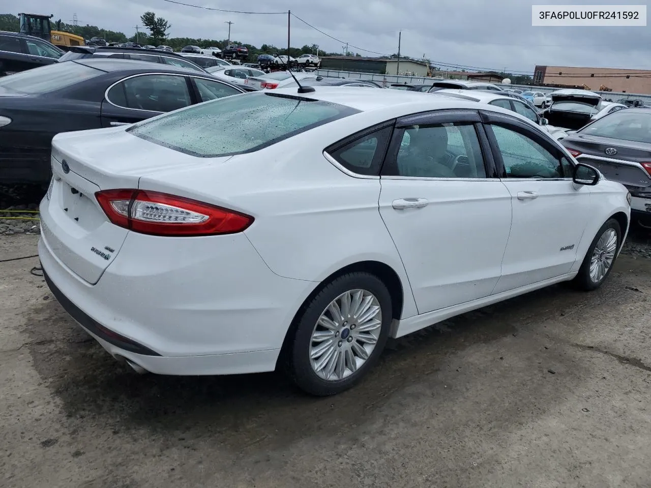 3FA6P0LU0FR241592 2015 Ford Fusion Se Hybrid