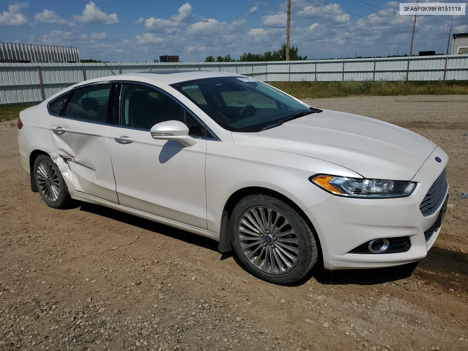 3FA6P0K98FR151118 2015 Ford Fusion Titanium