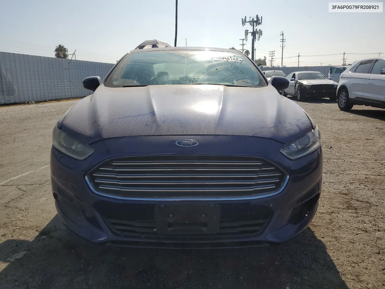 2015 Ford Fusion S VIN: 3FA6P0G79FR208921 Lot: 66816144