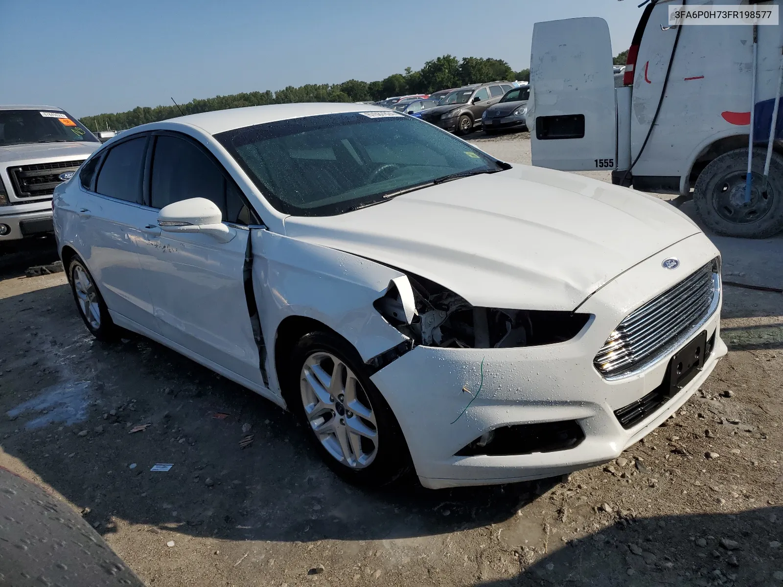 2015 Ford Fusion Se VIN: 3FA6P0H73FR198577 Lot: 67687824