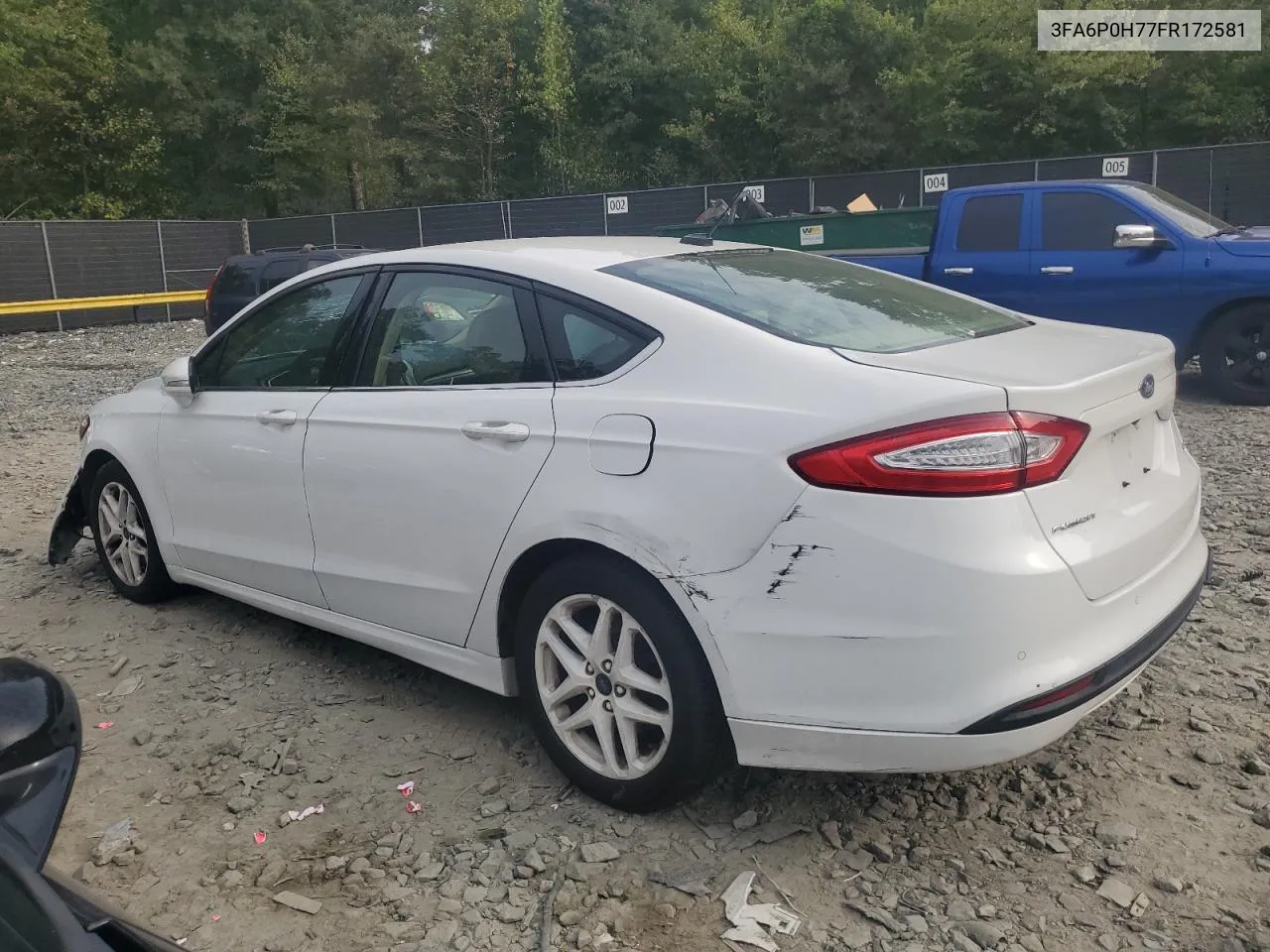 3FA6P0H77FR172581 2015 Ford Fusion Se