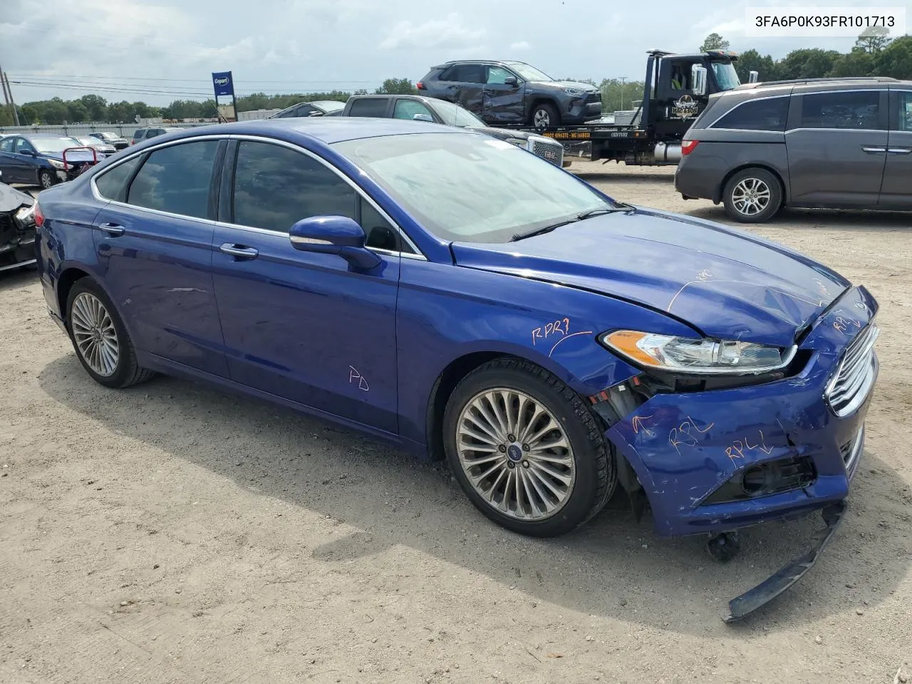 3FA6P0K93FR101713 2015 Ford Fusion Titanium