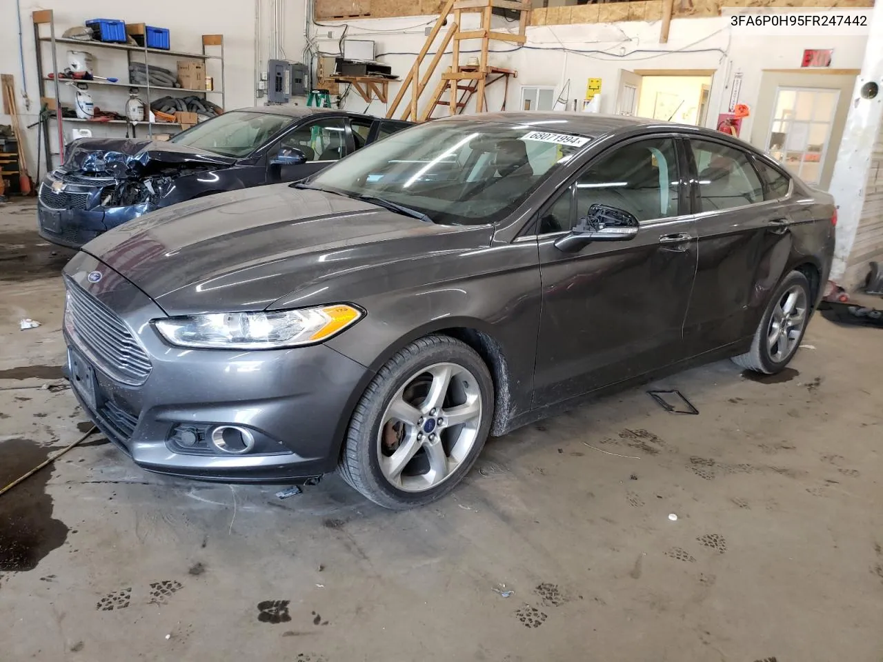 2015 Ford Fusion Se VIN: 3FA6P0H95FR247442 Lot: 68071994