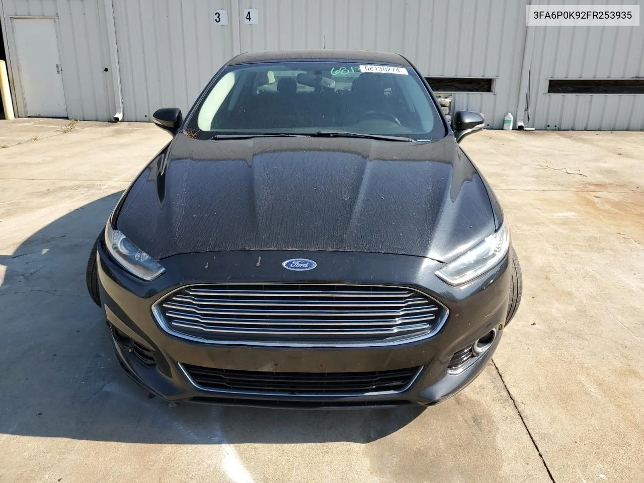 2015 Ford Fusion Titanium VIN: 3FA6P0K92FR253935 Lot: 68130274