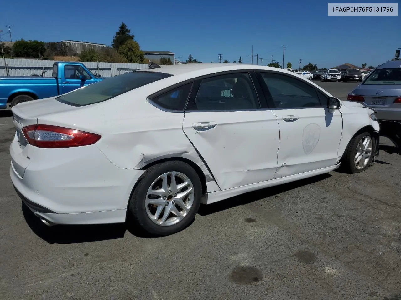 2015 Ford Fusion Se VIN: 1FA6P0H76F5131796 Lot: 68364474