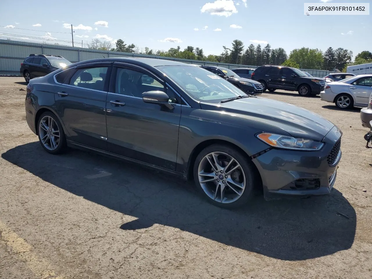 3FA6P0K91FR101452 2015 Ford Fusion Titanium