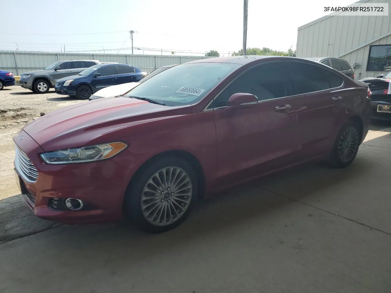 3FA6P0K98FR251722 2015 Ford Fusion Titanium