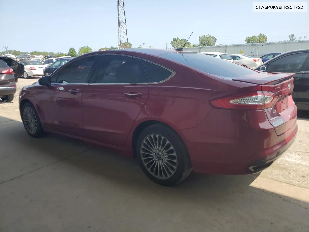 3FA6P0K98FR251722 2015 Ford Fusion Titanium