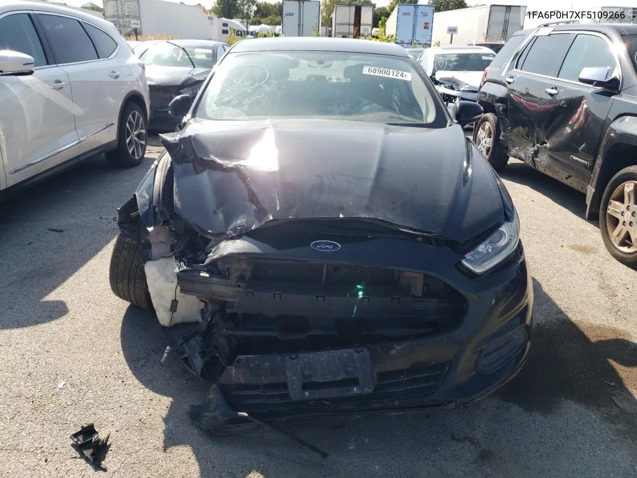 2015 Ford Fusion Se VIN: 1FA6P0H7XF5109266 Lot: 68900124