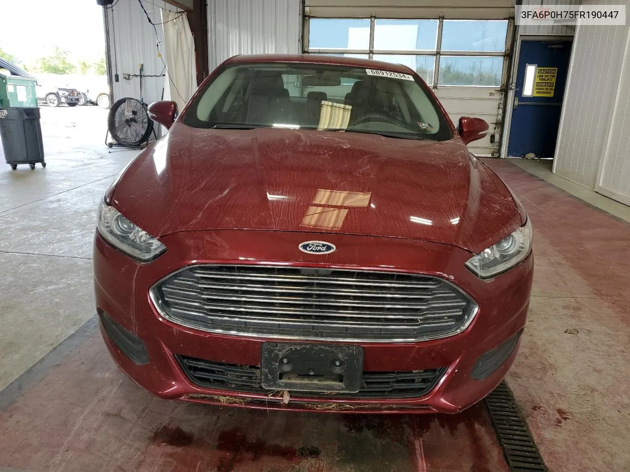 3FA6P0H75FR190447 2015 Ford Fusion Se