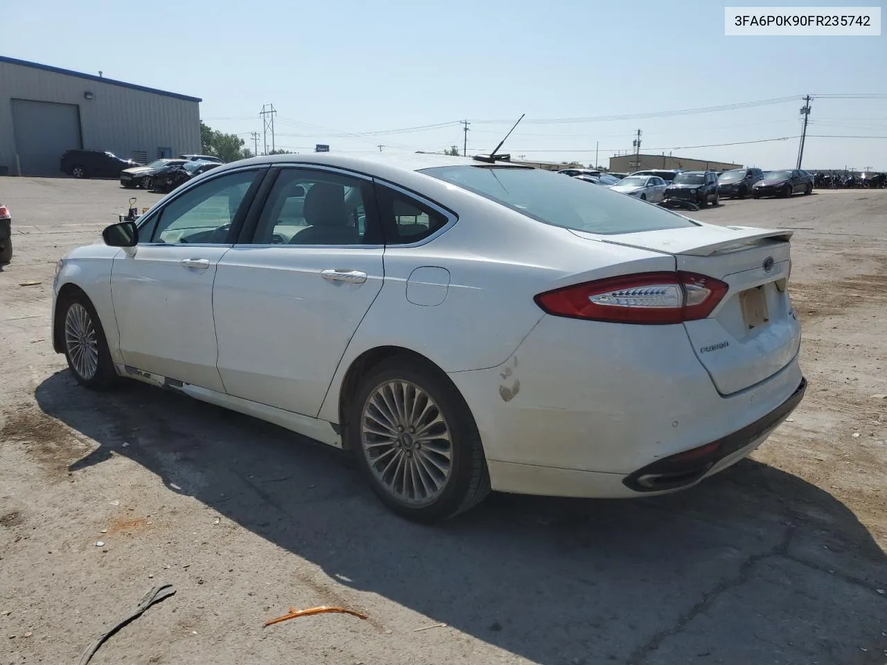 3FA6P0K90FR235742 2015 Ford Fusion Titanium