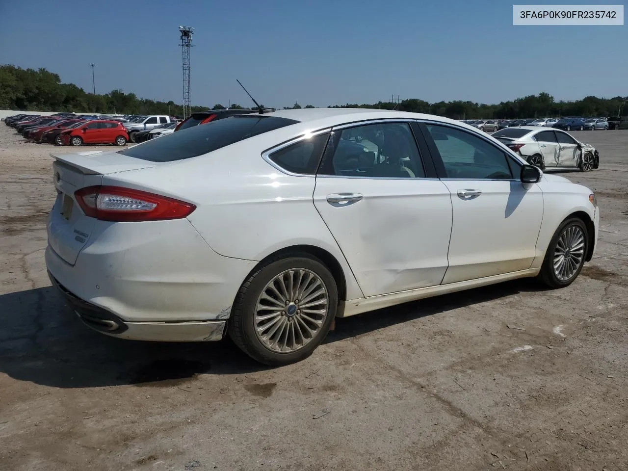 3FA6P0K90FR235742 2015 Ford Fusion Titanium