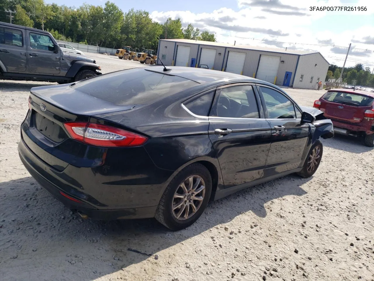 2015 Ford Fusion S VIN: 3FA6P0G77FR261956 Lot: 69055944