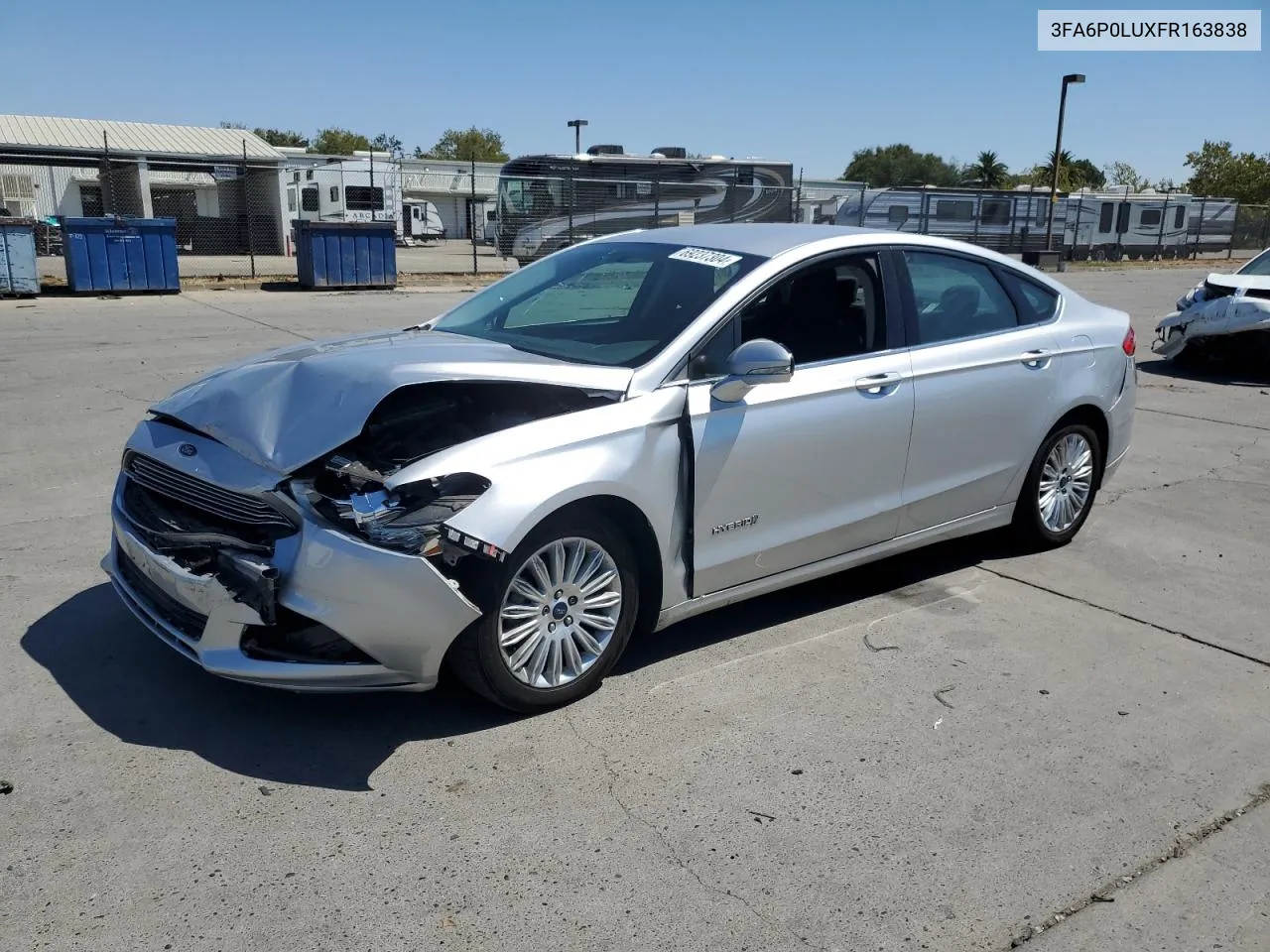 2015 Ford Fusion Se Hybrid VIN: 3FA6P0LUXFR163838 Lot: 69237304