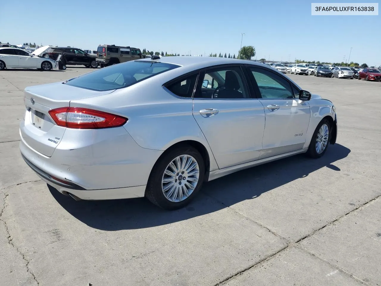 3FA6P0LUXFR163838 2015 Ford Fusion Se Hybrid