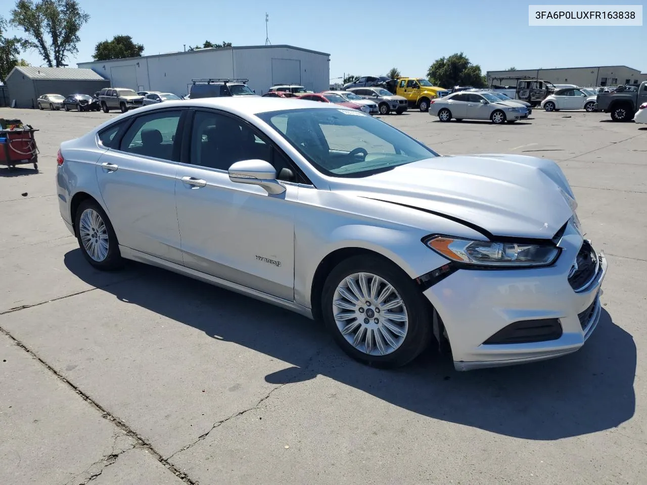 2015 Ford Fusion Se Hybrid VIN: 3FA6P0LUXFR163838 Lot: 69237304