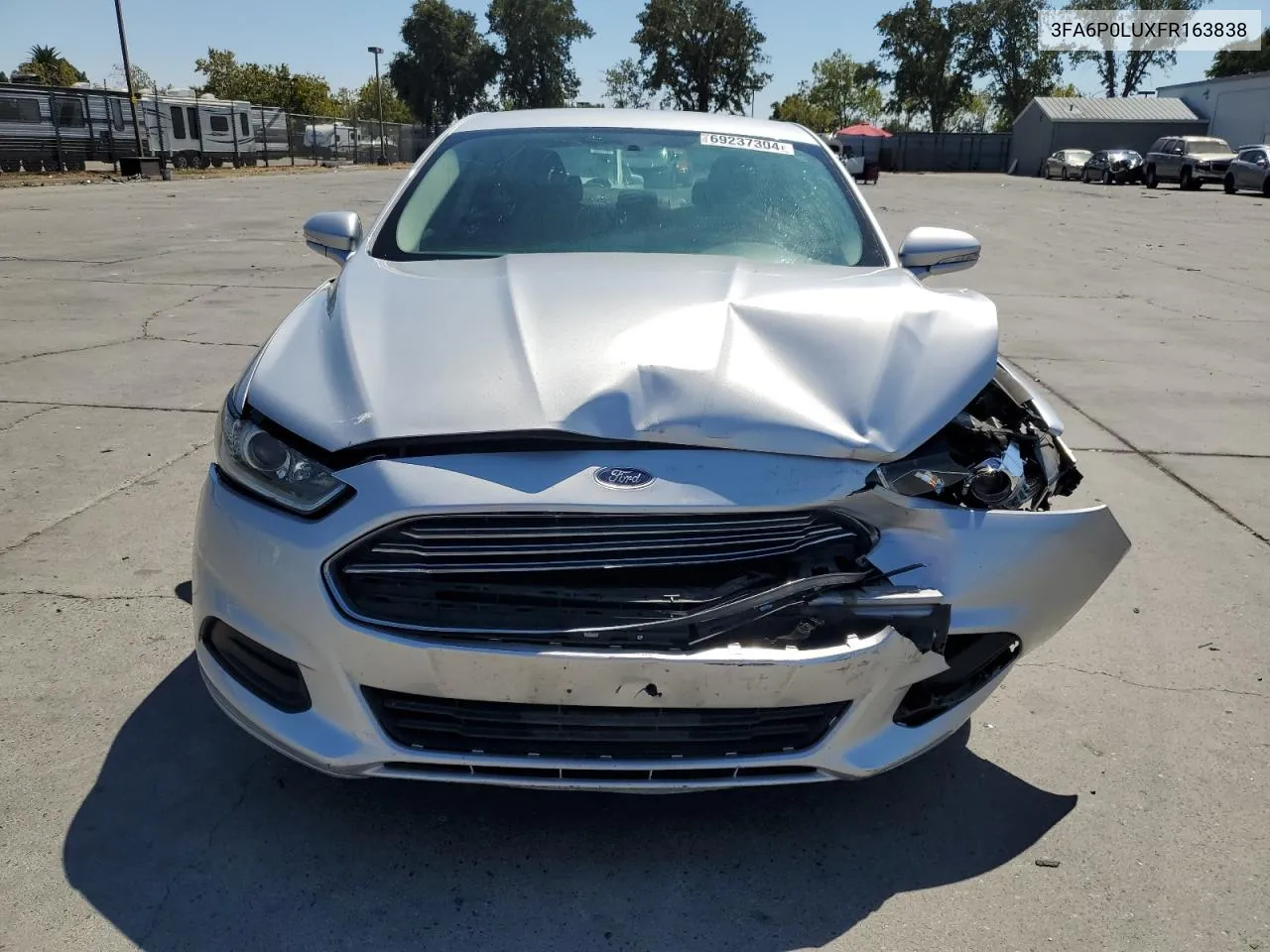 3FA6P0LUXFR163838 2015 Ford Fusion Se Hybrid