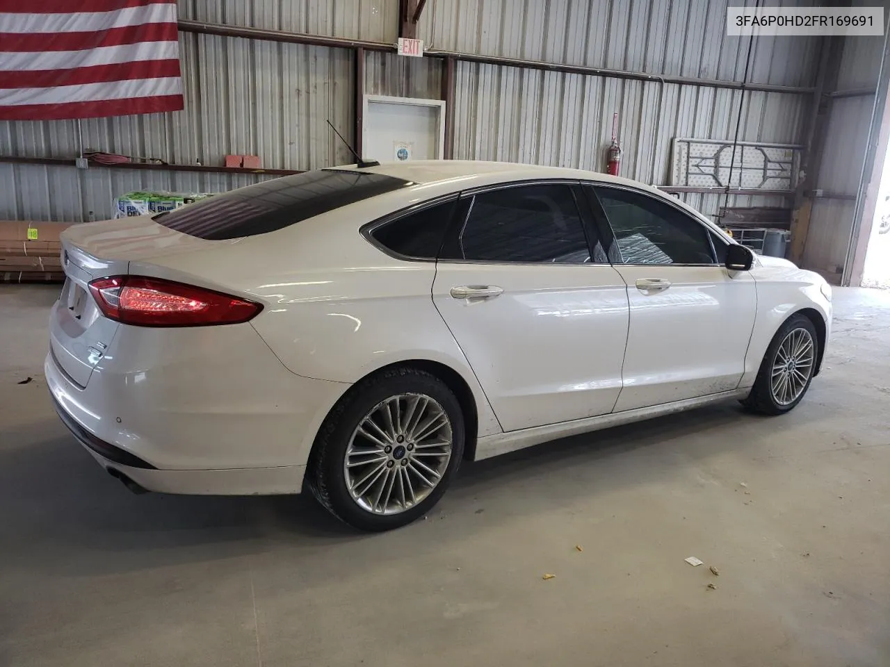 2015 Ford Fusion Se VIN: 3FA6P0HD2FR169691 Lot: 69295244