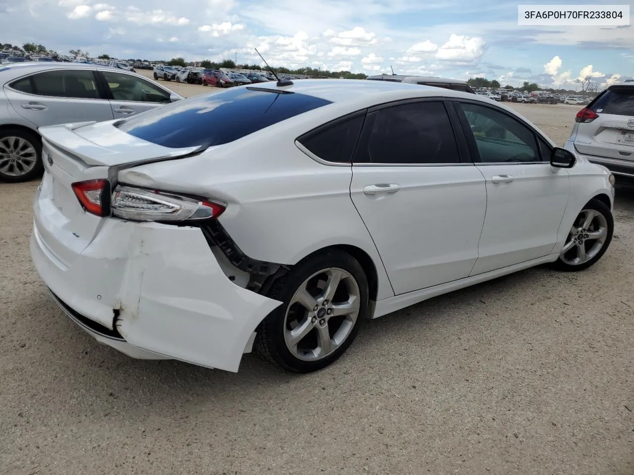 3FA6P0H70FR233804 2015 Ford Fusion Se