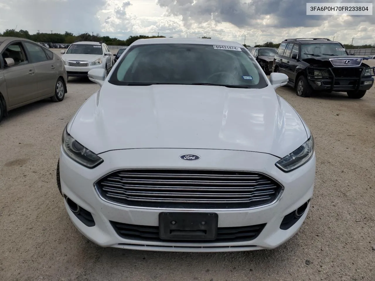 3FA6P0H70FR233804 2015 Ford Fusion Se