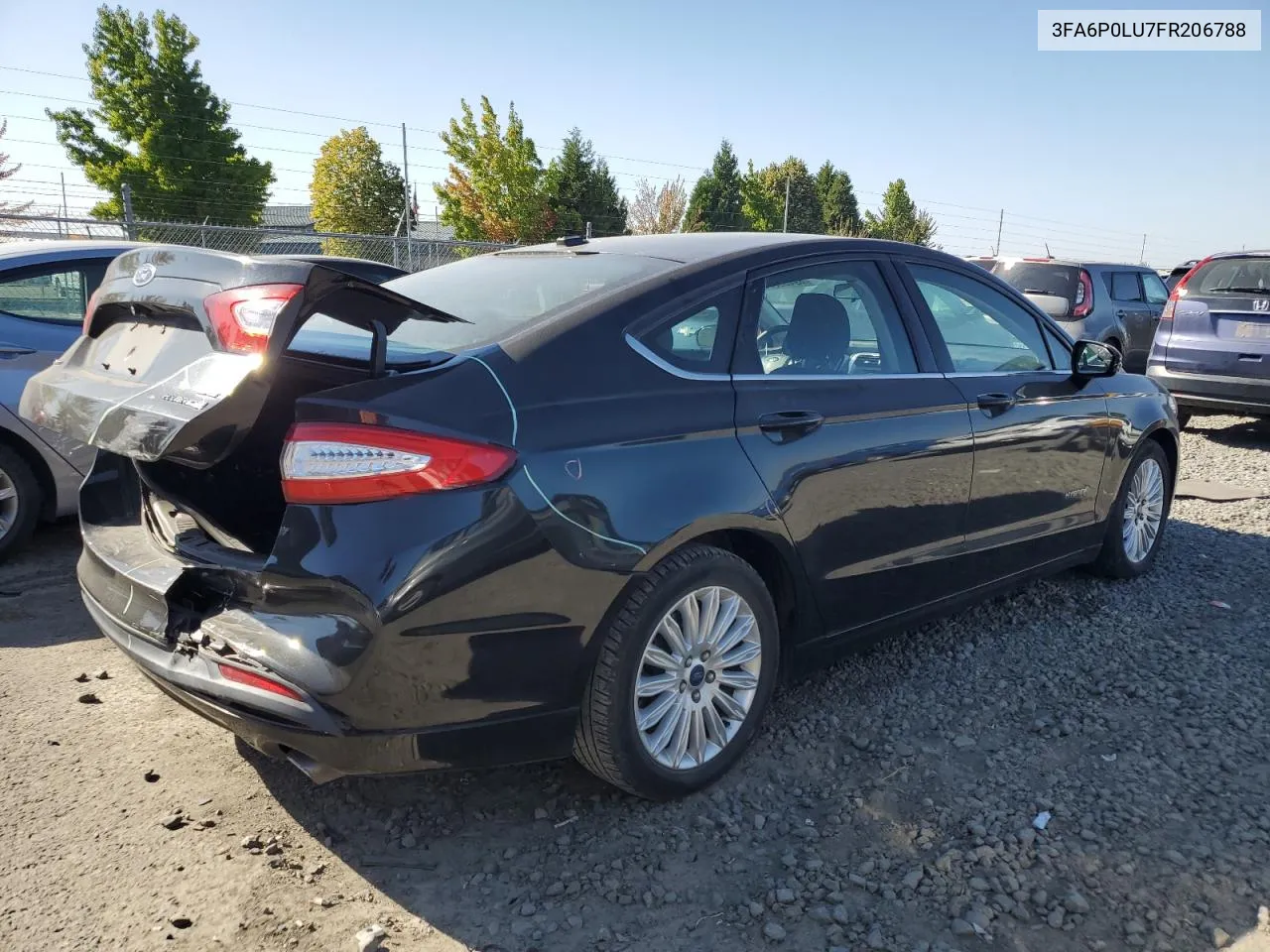 3FA6P0LU7FR206788 2015 Ford Fusion Se Hybrid