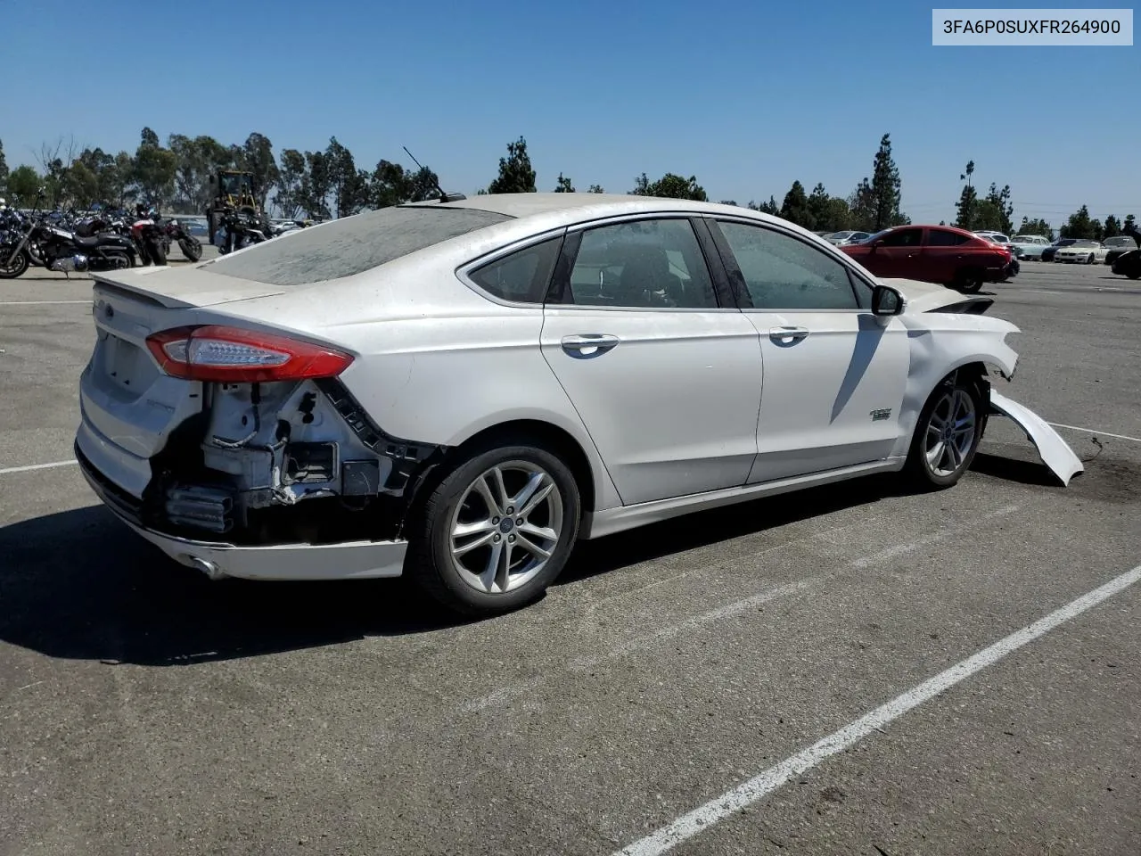 2015 Ford Fusion Titanium Phev VIN: 3FA6P0SUXFR264900 Lot: 69469484