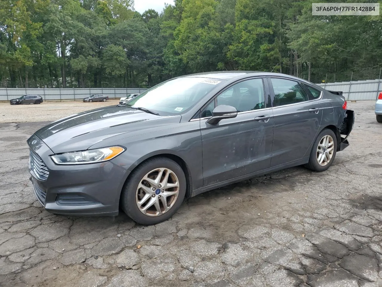 2015 Ford Fusion Se VIN: 3FA6P0H77FR142884 Lot: 69486254