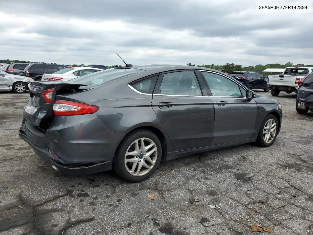 2015 Ford Fusion Se VIN: 3FA6P0H77FR142884 Lot: 69486254