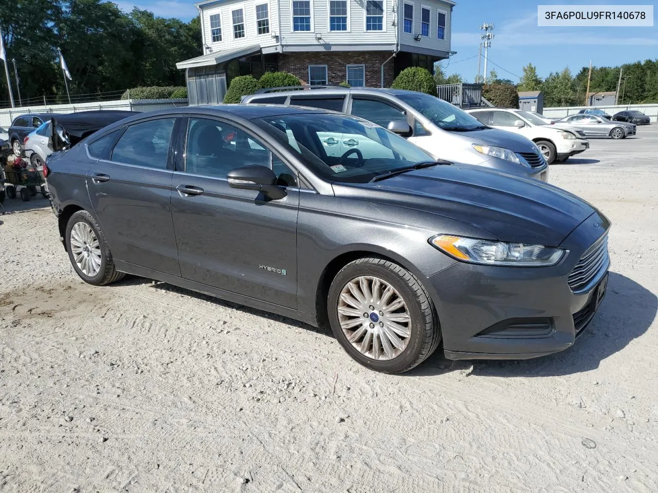 3FA6P0LU9FR140678 2015 Ford Fusion Se Hybrid