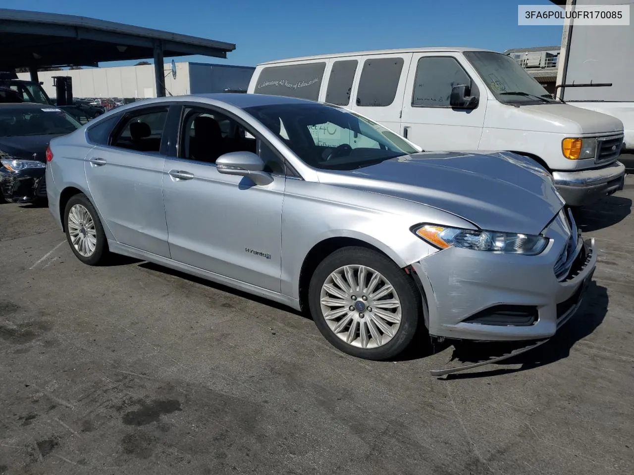 2015 Ford Fusion Se Hybrid VIN: 3FA6P0LU0FR170085 Lot: 69717444