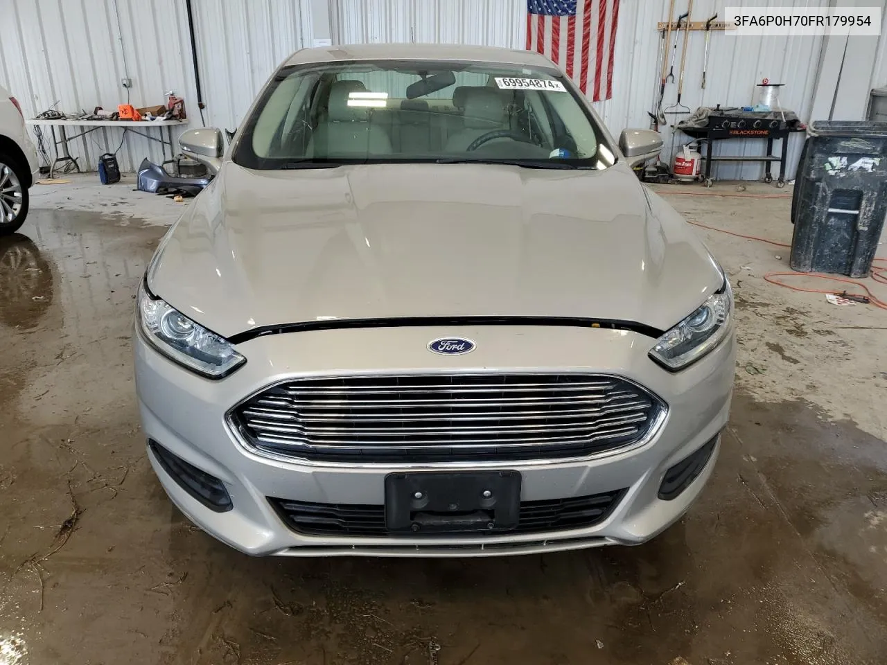 2015 Ford Fusion Se VIN: 3FA6P0H70FR179954 Lot: 69954874