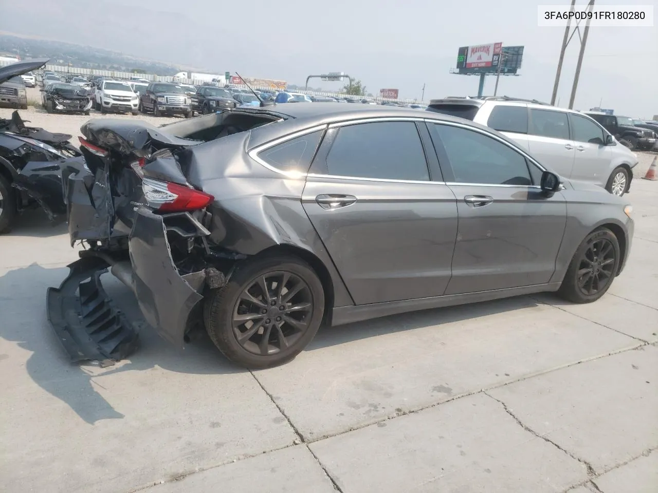 3FA6P0D91FR180280 2015 Ford Fusion Titanium