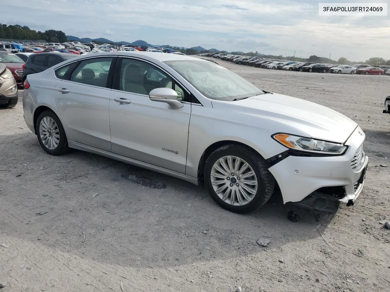 3FA6P0LU3FR124069 2015 Ford Fusion Se Hybrid