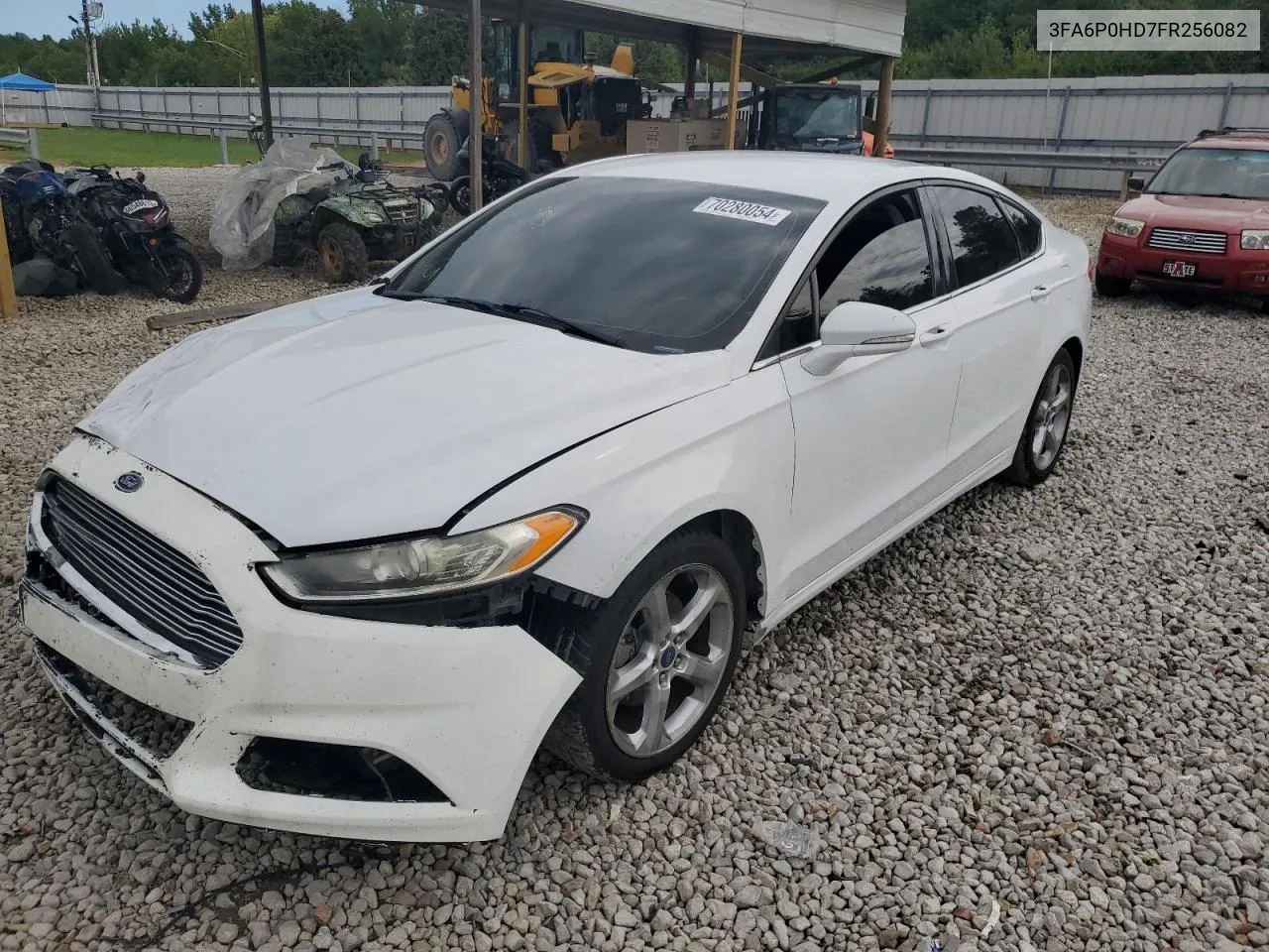 2015 Ford Fusion Se VIN: 3FA6P0HD7FR256082 Lot: 70280054