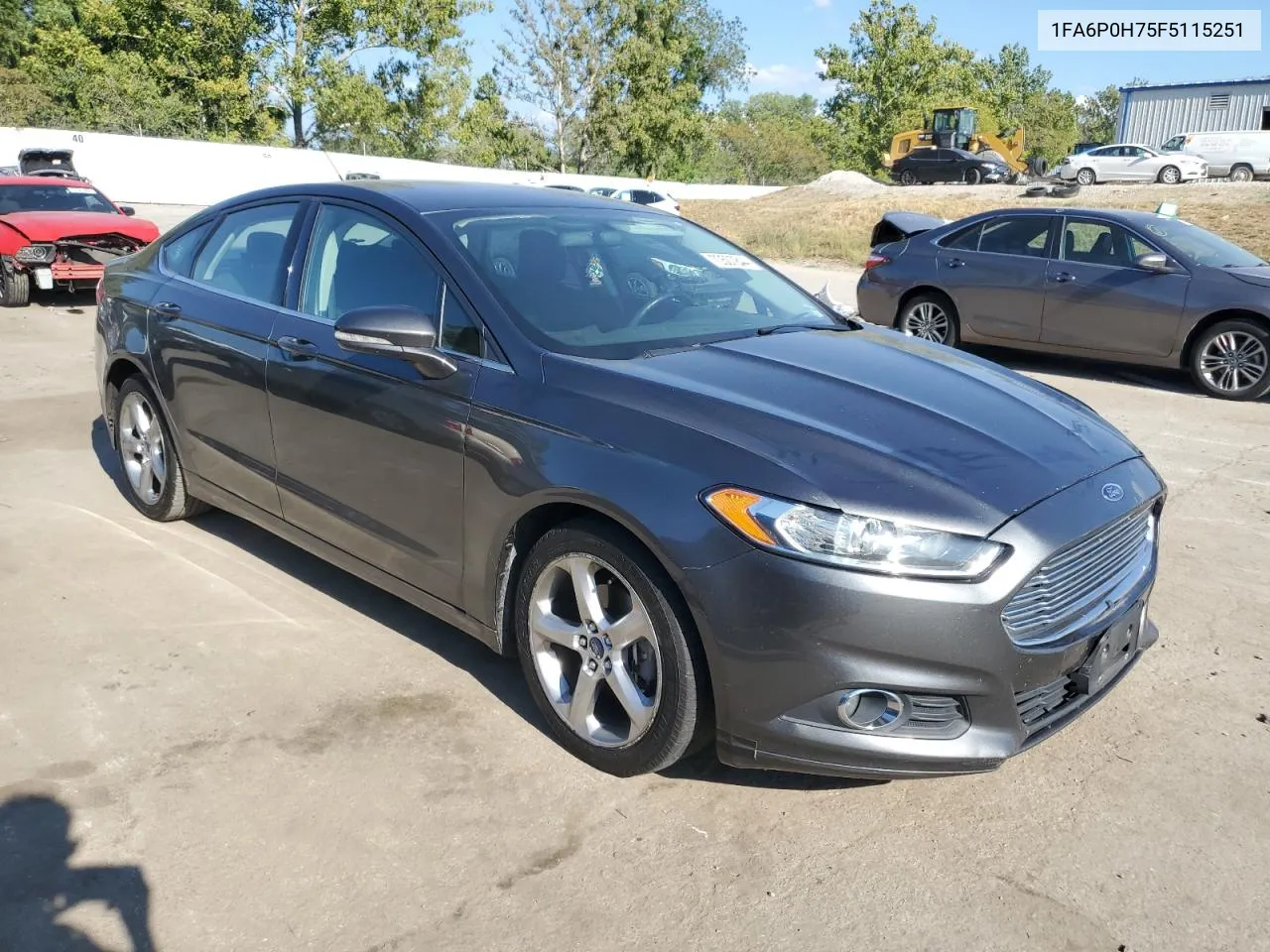 2015 Ford Fusion Se VIN: 1FA6P0H75F5115251 Lot: 70507844