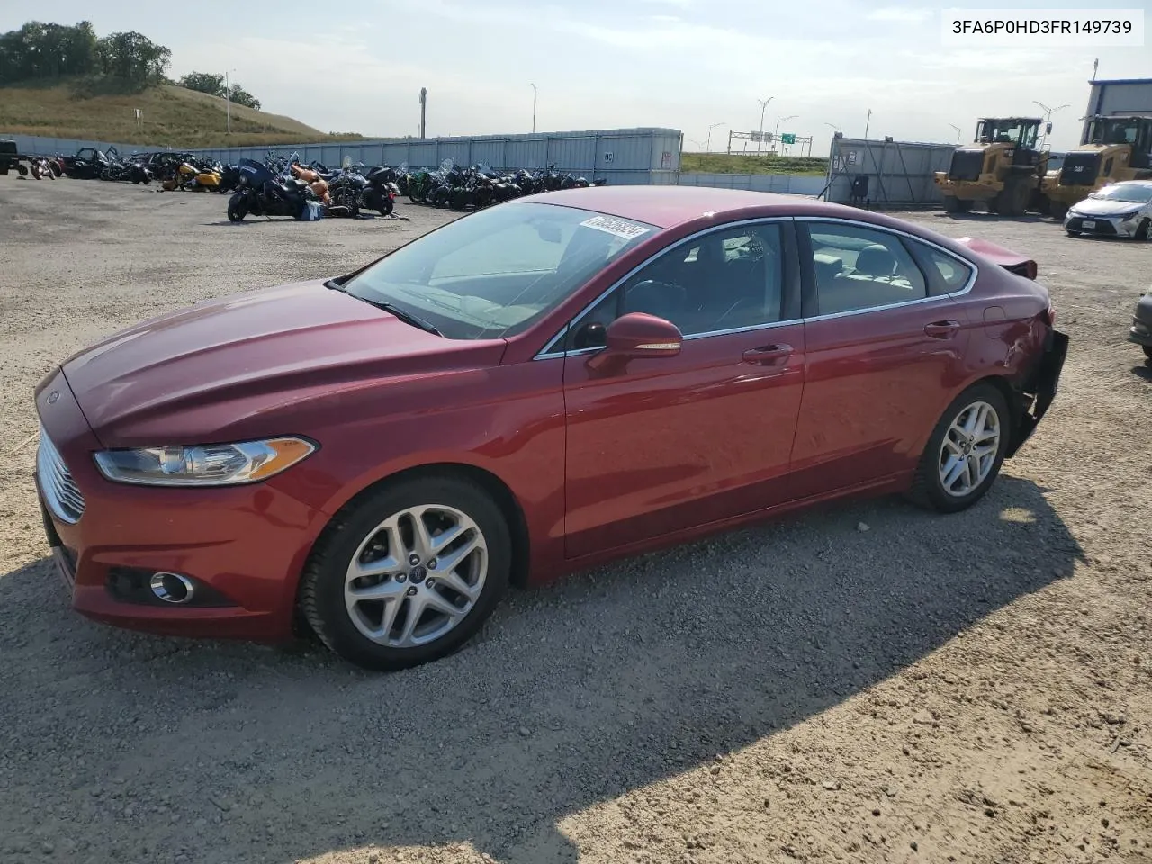 3FA6P0HD3FR149739 2015 Ford Fusion Se