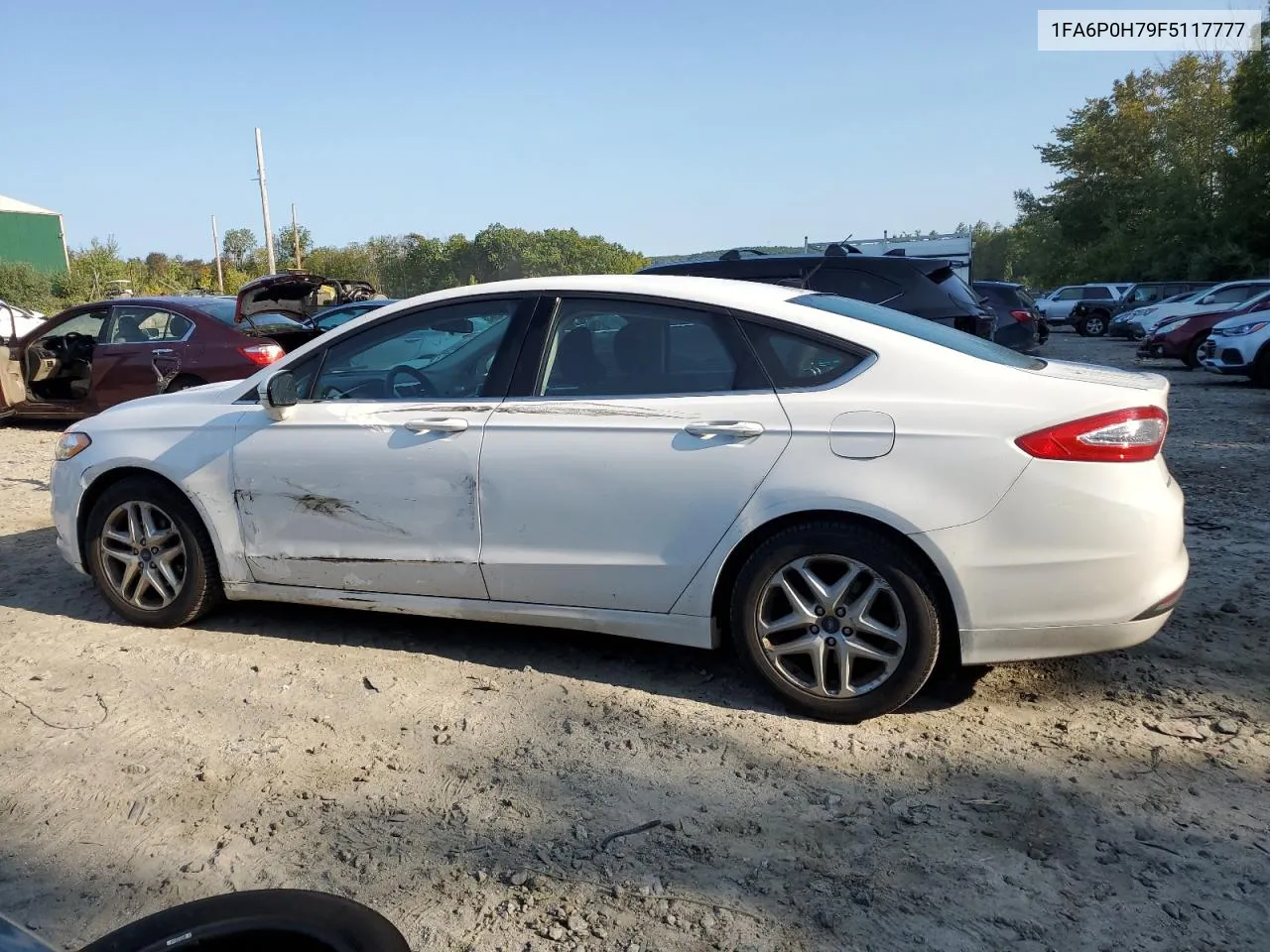 2015 Ford Fusion Se VIN: 1FA6P0H79F5117777 Lot: 70684574