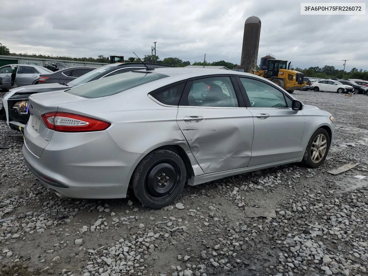 2015 Ford Fusion Se VIN: 3FA6P0H75FR226072 Lot: 70740854