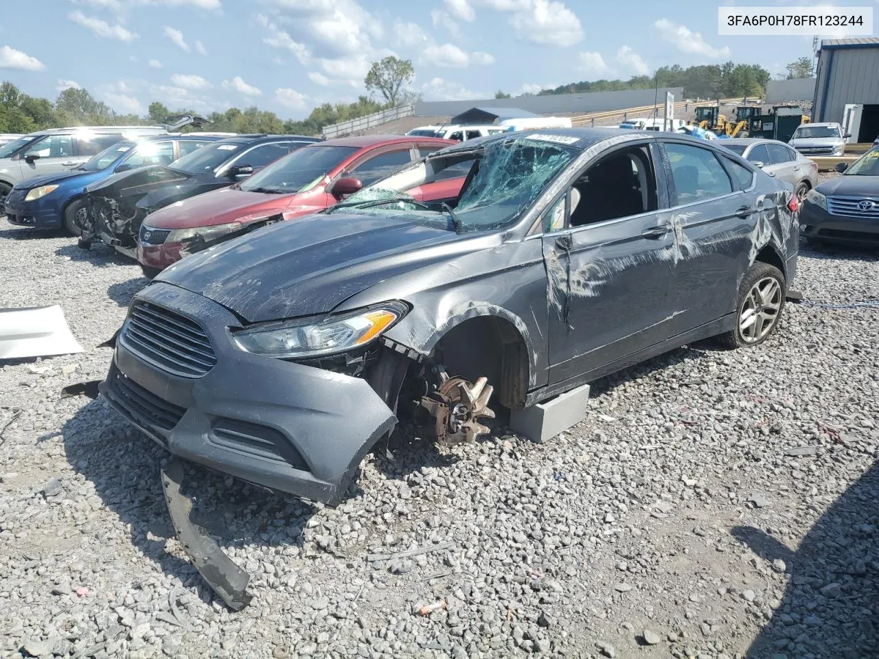 2015 Ford Fusion Se VIN: 3FA6P0H78FR123244 Lot: 70770204