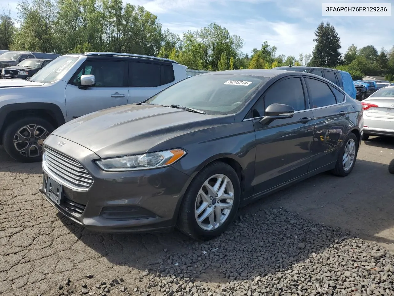 3FA6P0H76FR129236 2015 Ford Fusion Se