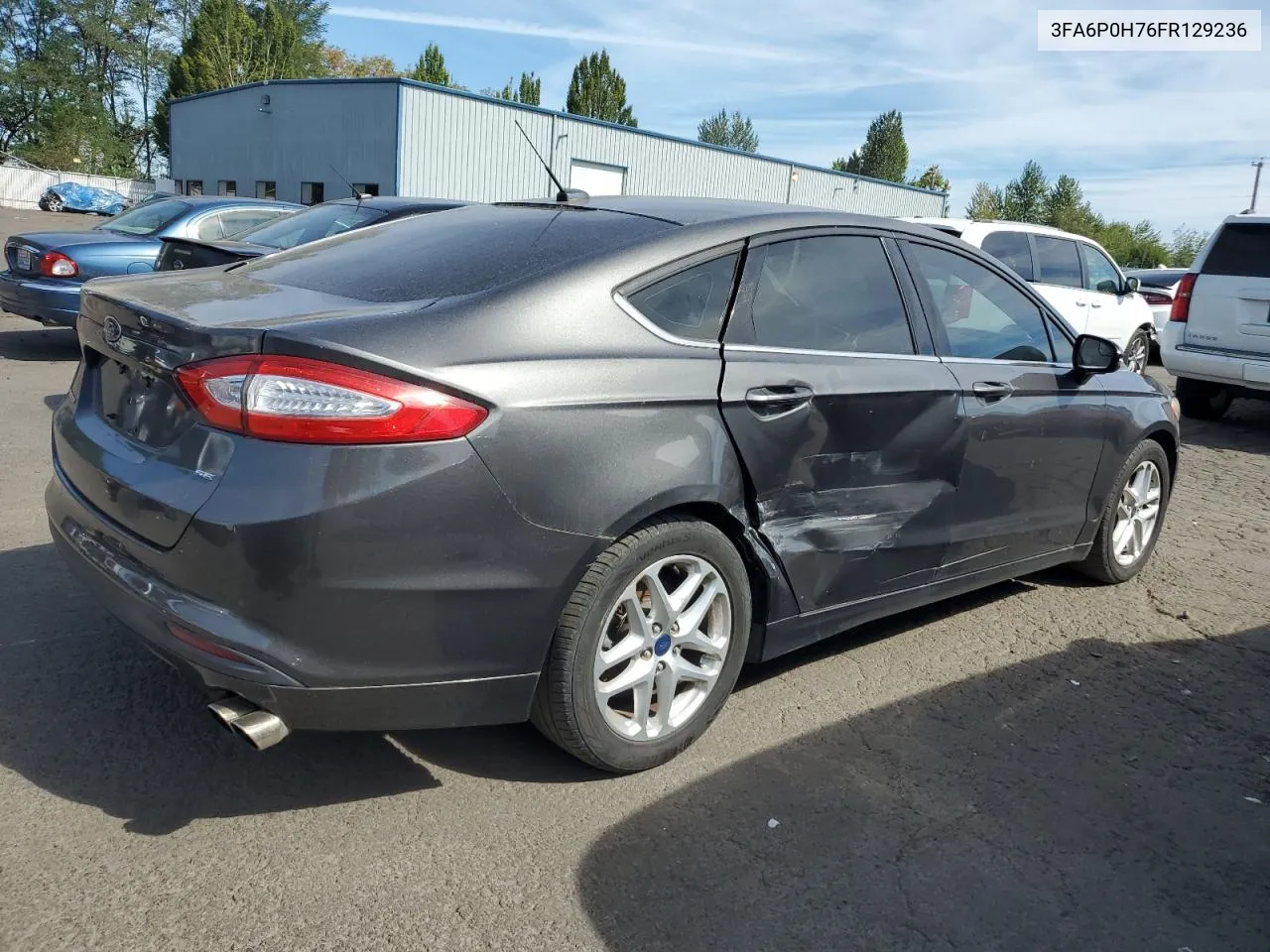 3FA6P0H76FR129236 2015 Ford Fusion Se