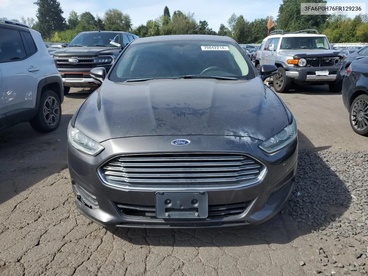 3FA6P0H76FR129236 2015 Ford Fusion Se