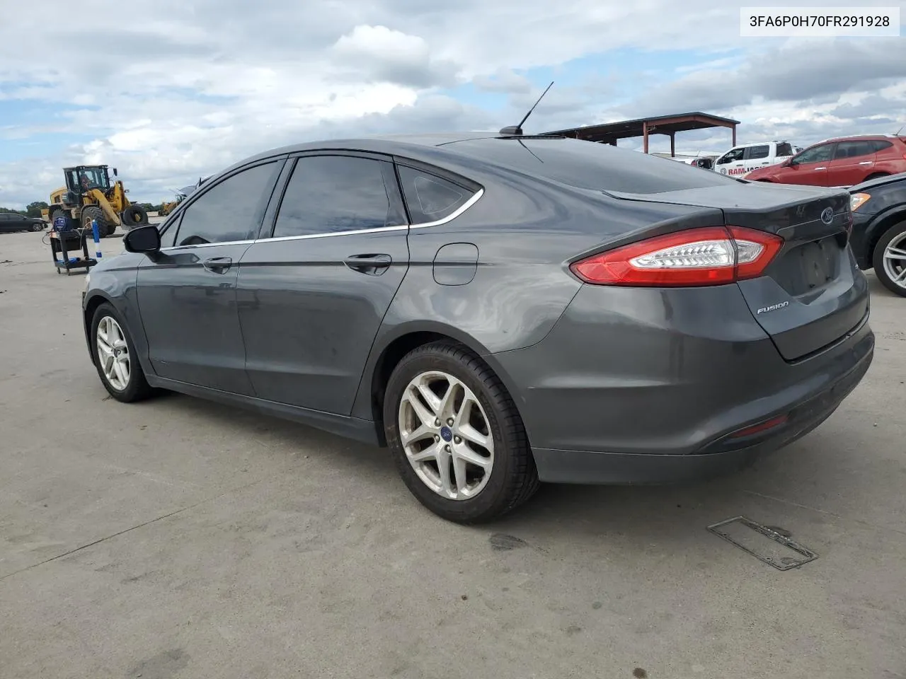 2015 Ford Fusion Se VIN: 3FA6P0H70FR291928 Lot: 70980574