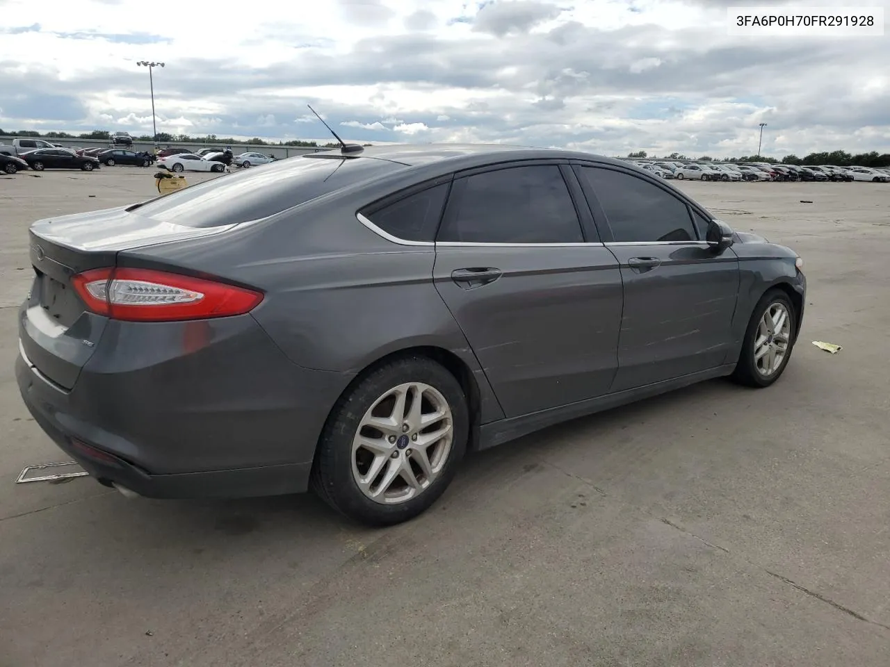 2015 Ford Fusion Se VIN: 3FA6P0H70FR291928 Lot: 70980574