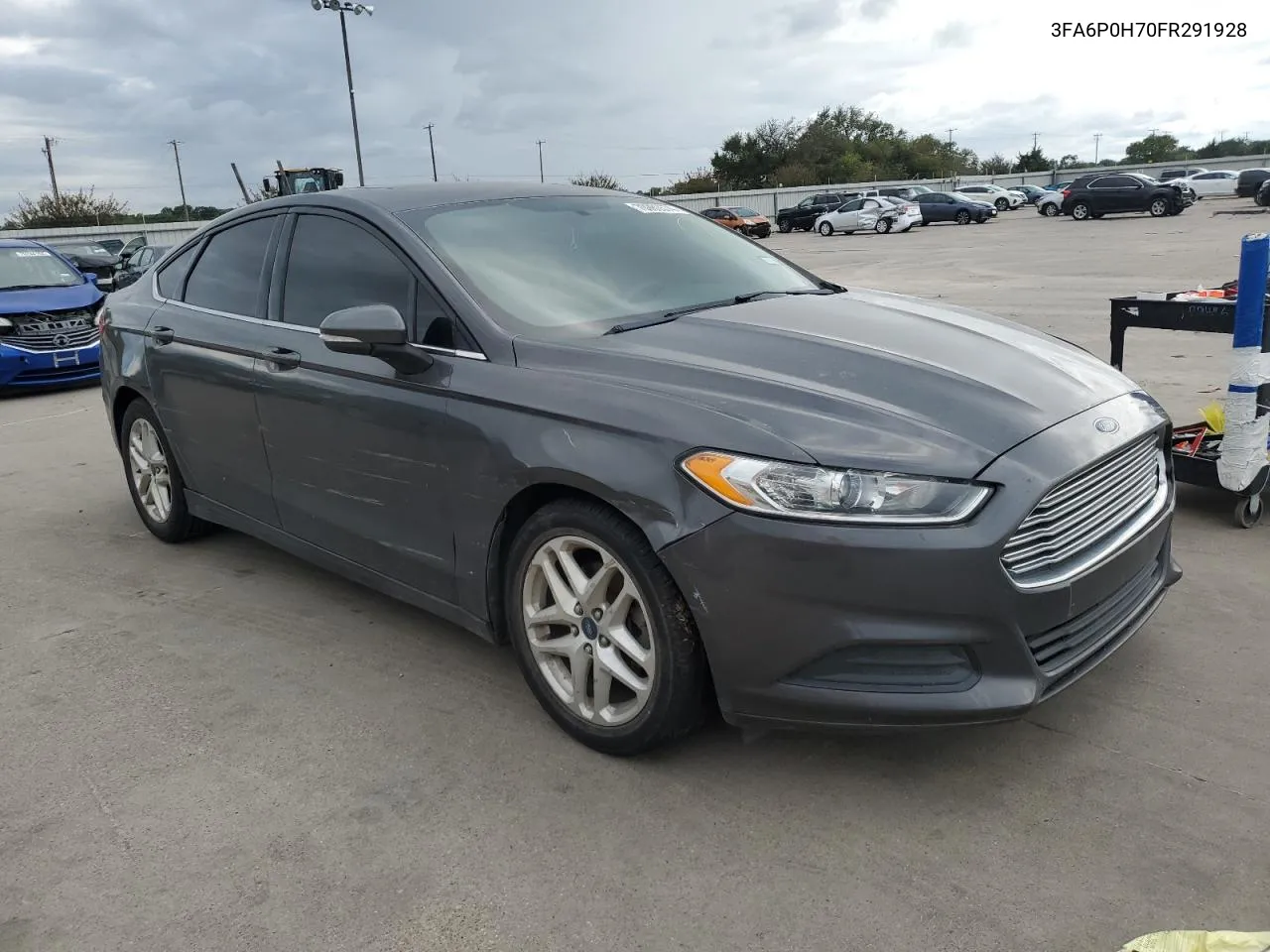 2015 Ford Fusion Se VIN: 3FA6P0H70FR291928 Lot: 70980574