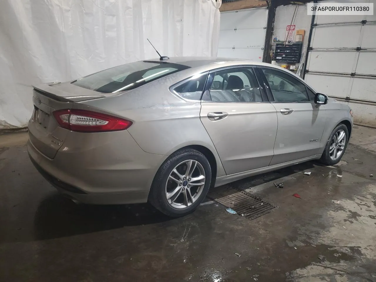 3FA6P0RU0FR110380 2015 Ford Fusion Titanium Hev