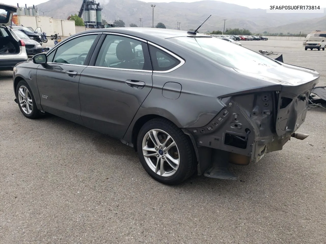 3FA6P0SU0FR173814 2015 Ford Fusion Titanium Phev