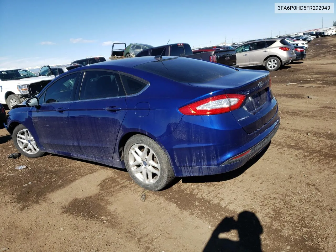 3FA6P0HD5FR292949 2015 Ford Fusion Se