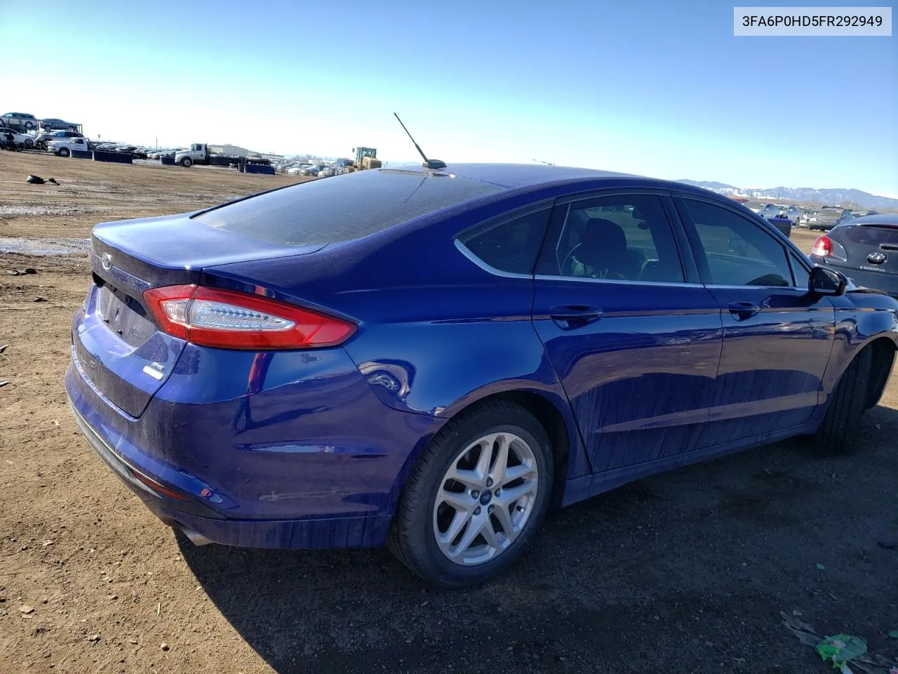 3FA6P0HD5FR292949 2015 Ford Fusion Se